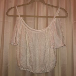 Lace crop top